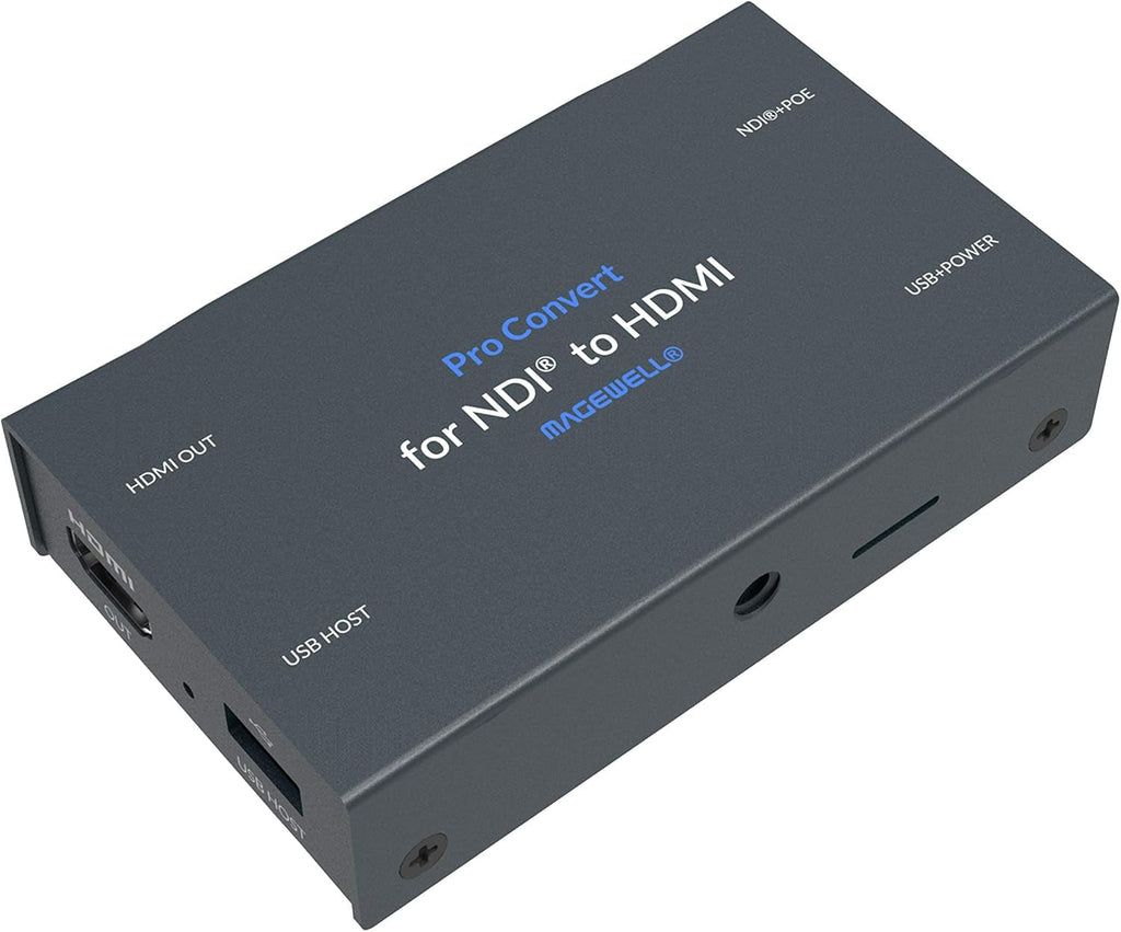 Magewell Pro Convert NDI a HDMI 64100 NDI Decodificador, 4K60