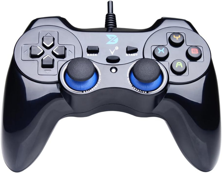ZD-V control de juegos cableado con USB color negro para