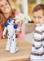 KingsDragon - Robot RC, juguetes para niños, gestos y detección programable, robot inteligente a control remoto para niños de 3 a 8 años, regalo de cumpleaños