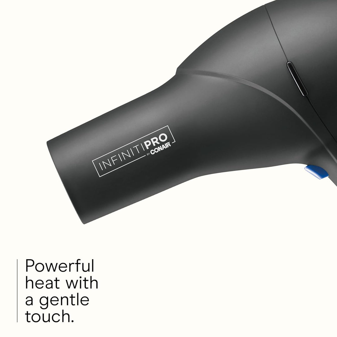 Secador de pelo Infiniti PRO CONAIR con difusor, motor AC profesion...