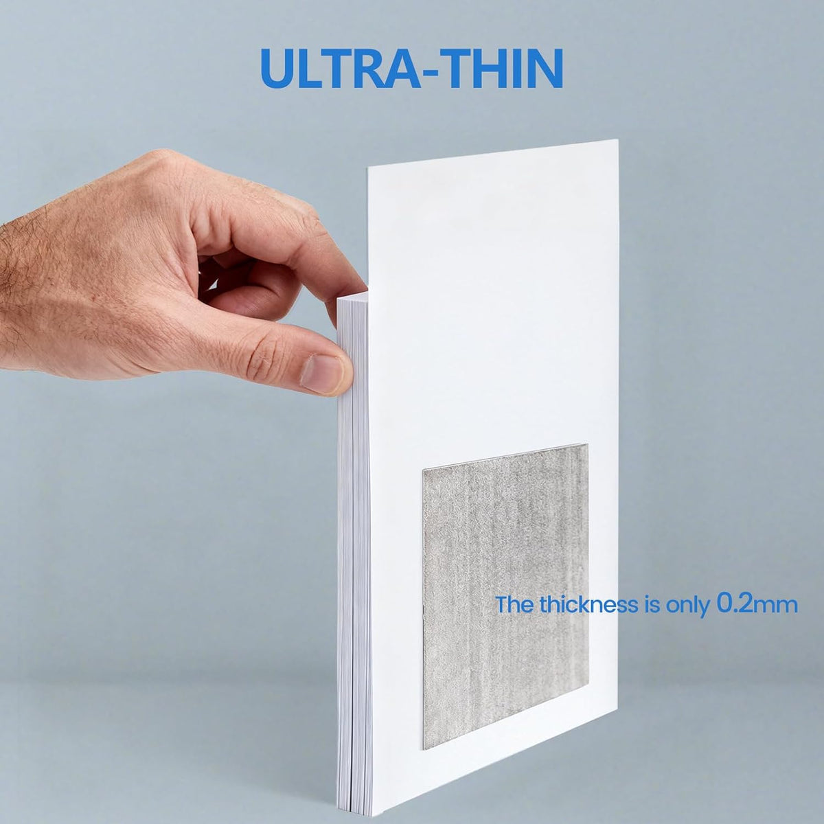 Almohadilla térmica de grafeno 1.142x0.984x0.01 pulg. 100 W/mK para CPU