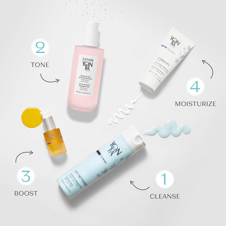 Yon-Ka Lait Nettoyant Limpiador y Loción PS Toner Set | Limpiador d...