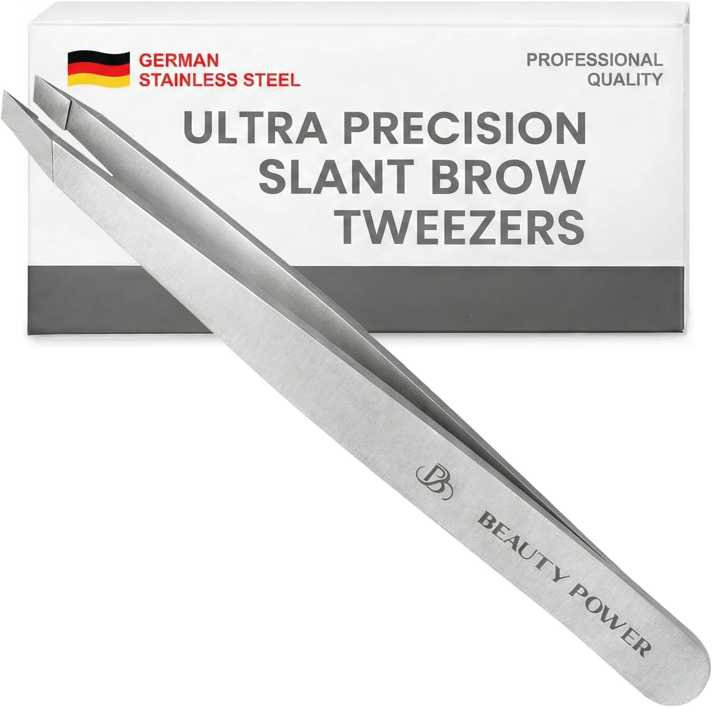 Beauty Power Pinzas Inclinadas Profesionales de Ultra-Precisión par...