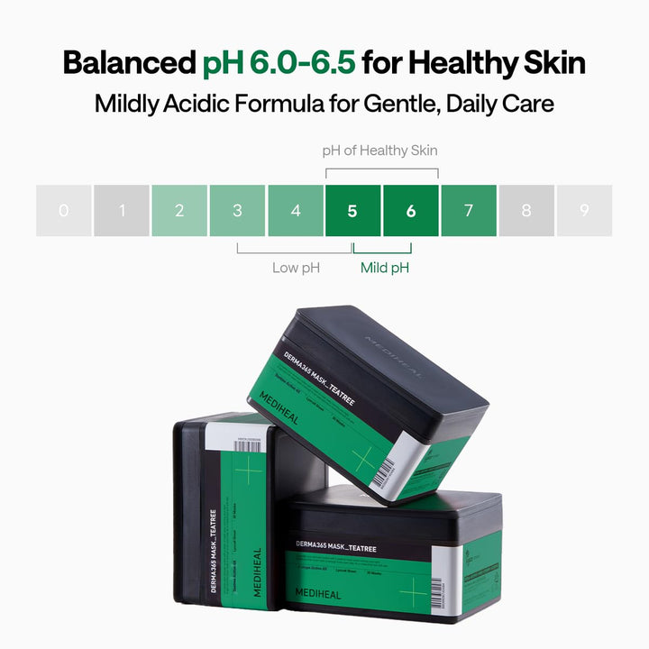 Mediheal Derma 365 Teetree Mask (30 máscaras) \u2013 Mascarilla dia...