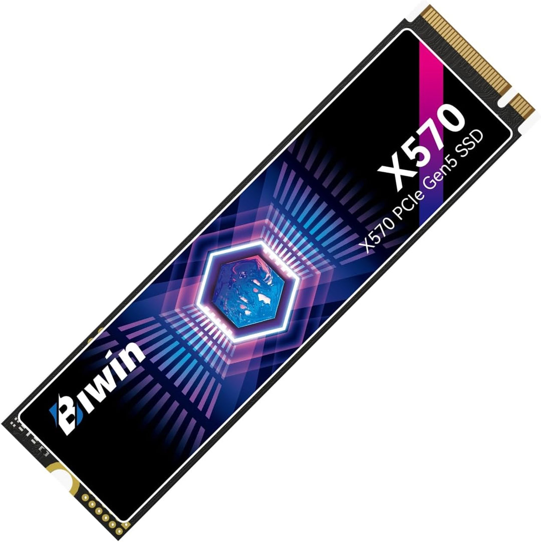 BIWIN Black Opal X570 Gen5 SSD 4TB, M.2 2280 PCIe 5.0 NVMe 2.0, has...