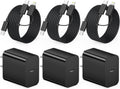 Cargador de carga rápida para iPhone 17, 16, 15, paquete de 3 cargadores USB C, cable Lightning de 6 pies y cable USB C tipo C para iPhone 17/17 Plus/17 Pro Max/Air/16/16 Plus/16 Pro Max/15 Pro/14Pro