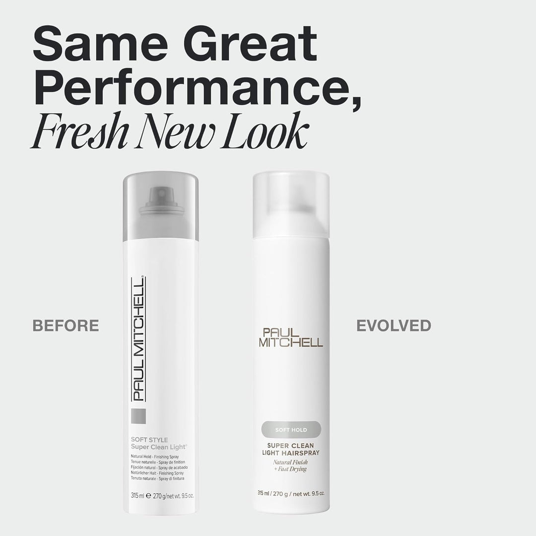 Paul Mitchell Laca para el cabello Super Clean con acabado ligero,...