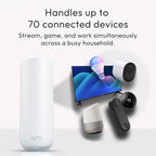 NETGEAR Orbi 370 Series WiFi 7 Sistema de malla, hasta 4,000 pies cuadrados