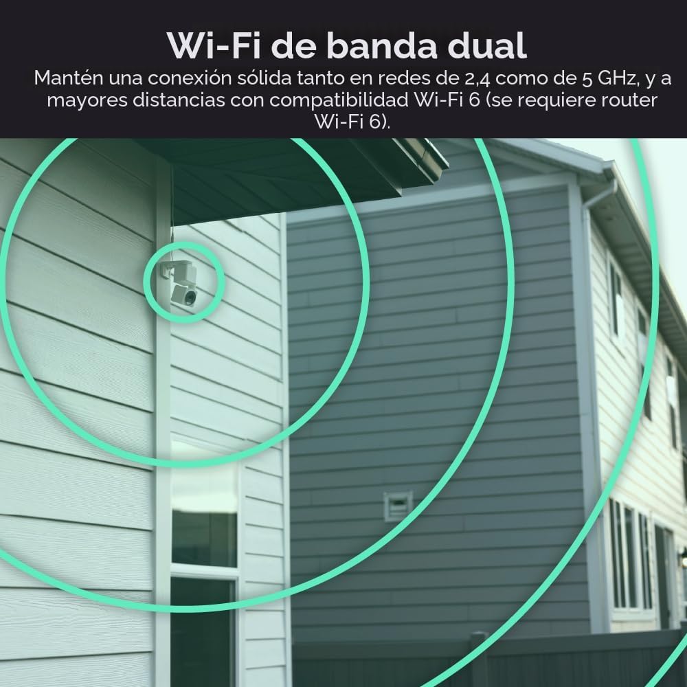 WYZE Cam Pan v4 (paquete de 2), sistema de cámara de seguridad inte...