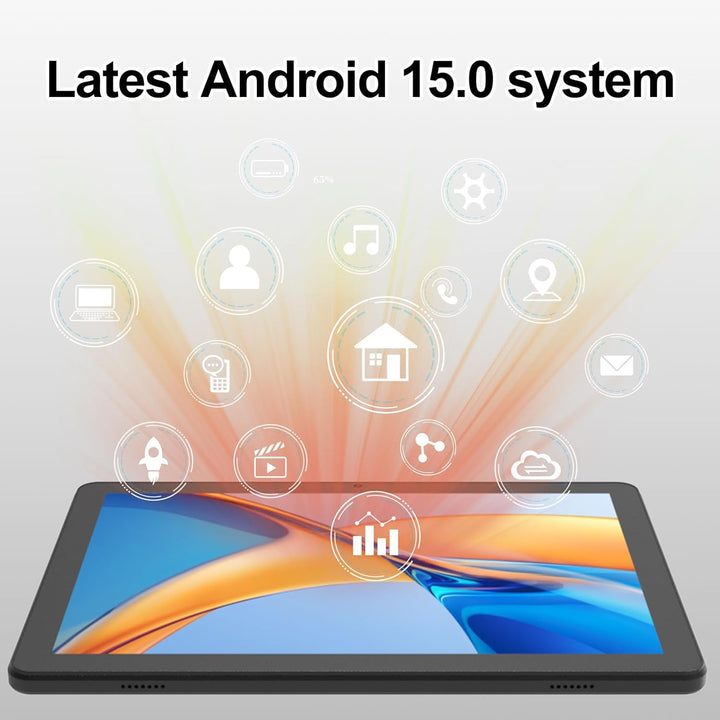 ICONLINK Tableta de 10 pulgadas Android 15 Tablets con estuche 20GB...