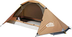 Tienda de campaña para 1 persona para acampar, senderismo, caza de montaña, tiendas de mochilero, resistencia a las 4 estaciones a prueba de viento a prueba de lluvia e impermeable