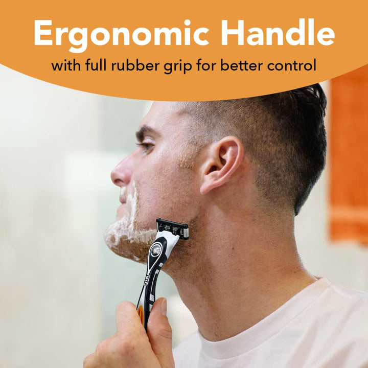 BIC Flex 5: cuchillas de afeitar recargables para hombre, 5 hojas,...
