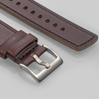 hemsut h Horween - Correas de reloj de cuero para hombre, correa de cuero de liberación rápida para reloj, envoltura de repuesto de 0.71 pulgadas, 0.78 pulgadas, 0.86 pulgadas