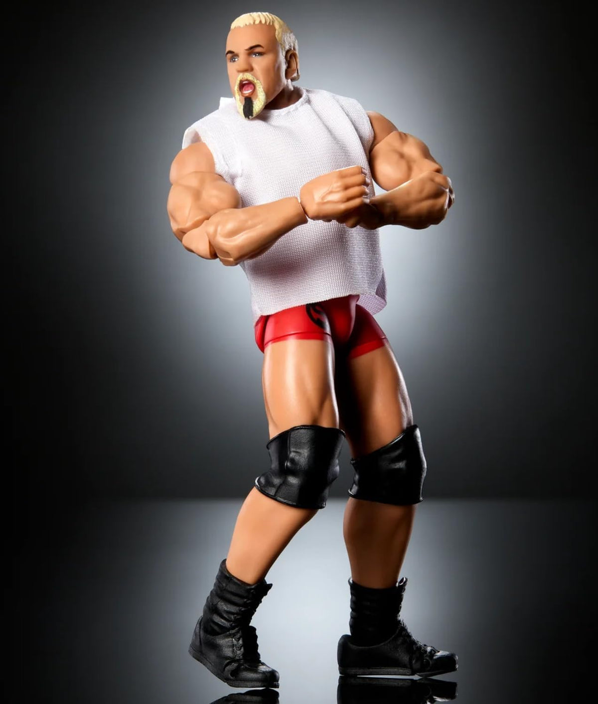 WWE Ultimate Edition Monday Night War Scott Steiner Figura de Acción y Accesorios Conjunto Coleccionable