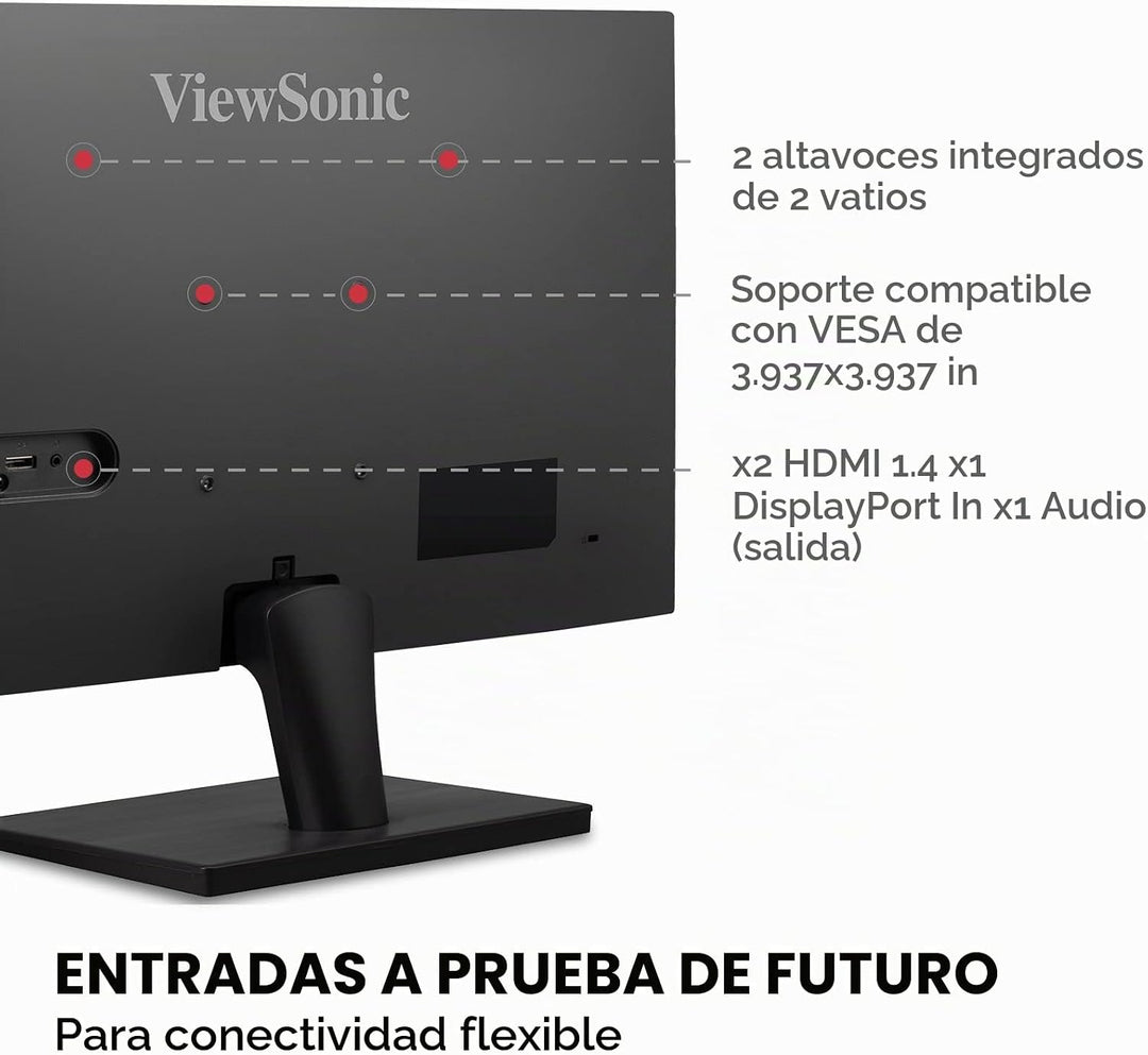 ViewSonic VA2715-2K-MHD Monitor de 27 pulgadas 1440p, pantalla LED...