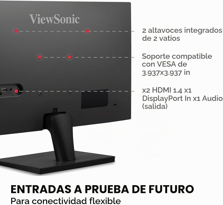 ViewSonic VA2715-2K-MHD Monitor de 27 pulgadas 1440p, pantalla LED...