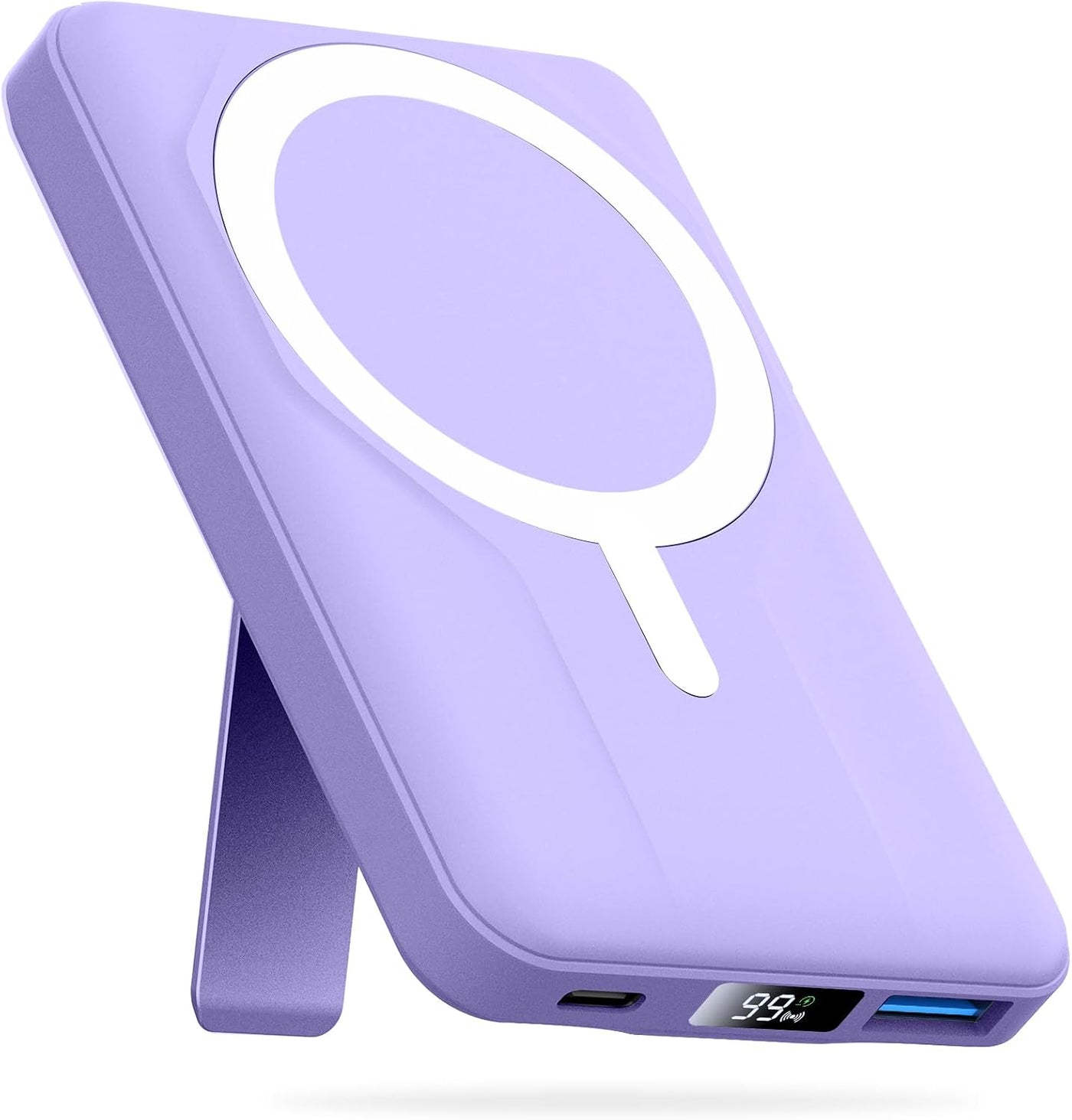 Azmuth Banco de energía magnético, 10000 mAh para batería MagSafe,...