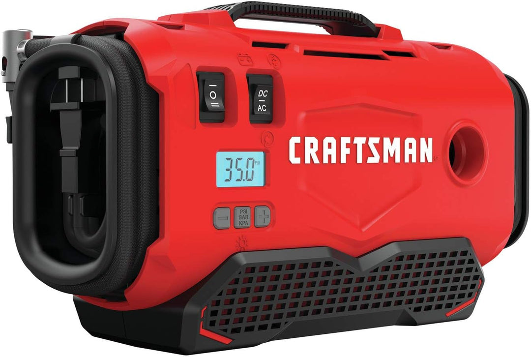 CRAFTSMAN Inflador V20 con batería de iones de litio, 2.0 amperios...