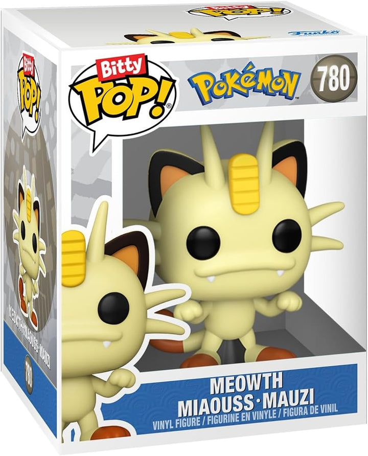 Funko Pop! Bitty Display: Poké Ball - Dragonite and Meowth - Gift I...