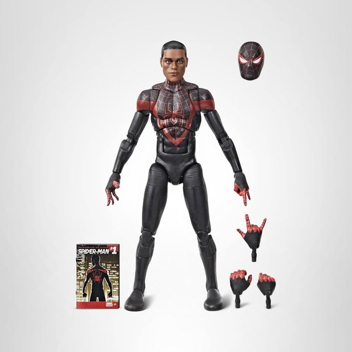 Serie Marvel Legends Ultimate Miles Morales, Figura de acción colec...