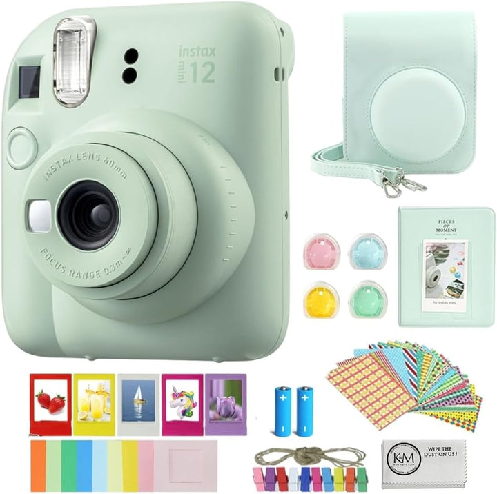 FUJIFILM INSTAX Mini 12 - Cámara de película instantánea | Verde me...