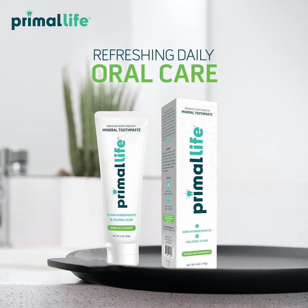 Primal Life Organics Pasta de Dientes Mineral Premium Dirty Mouth -...