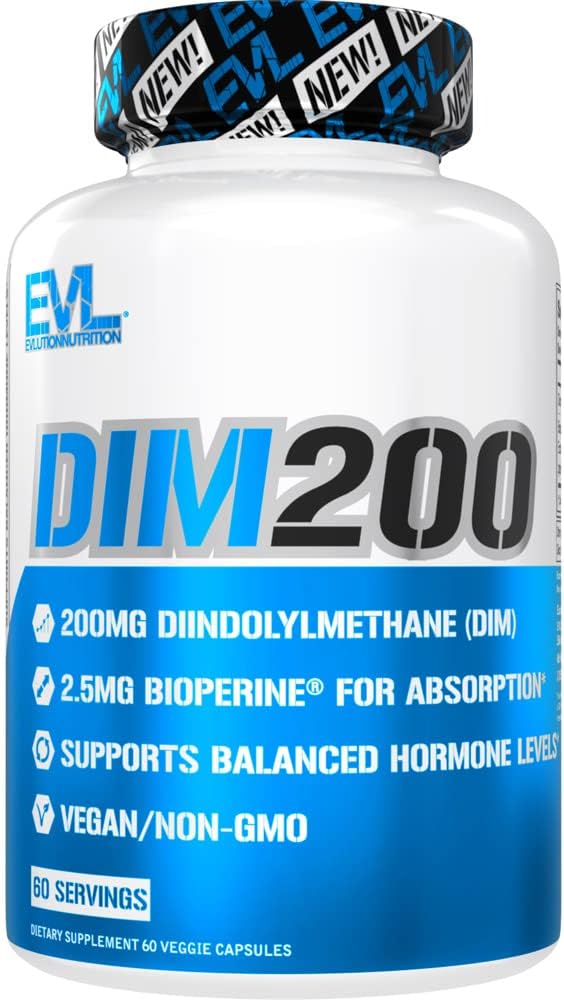 EVL - Suplemento de diindolilmetano para hombres, DIM avanzado de 2...