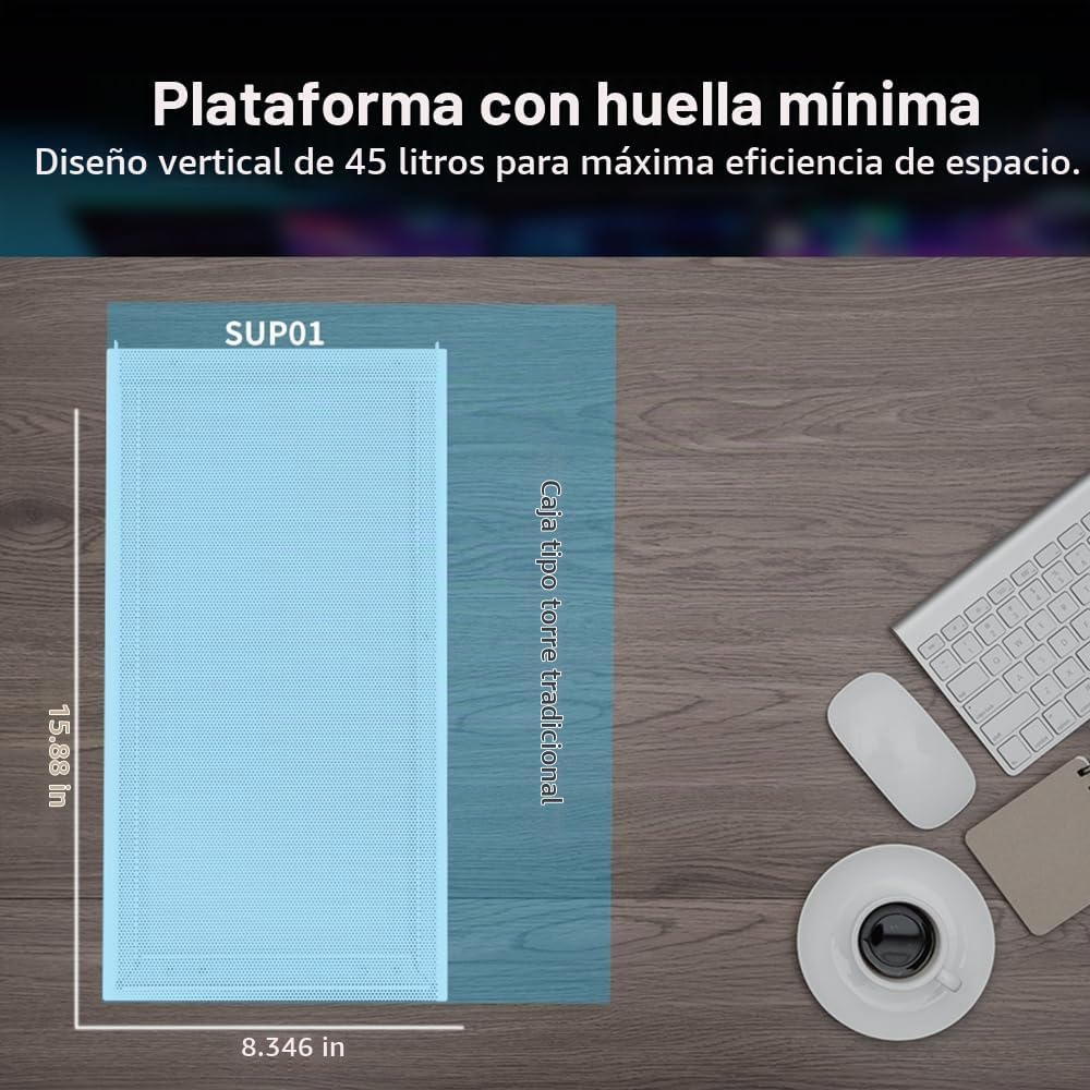 Lian Li SUP 01-45L Caja de plataforma independiente con cámara inde...