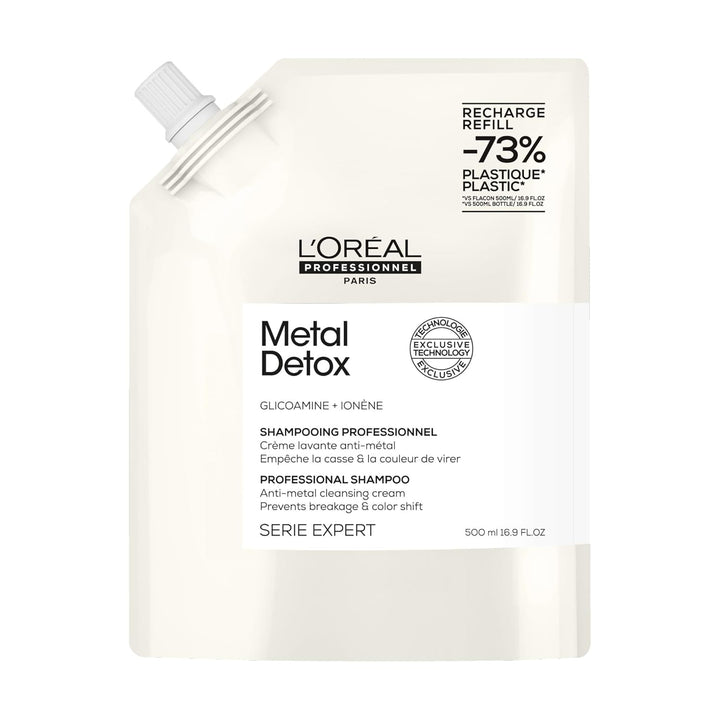 L'Oréal Professionnel Paris Metal Detox Shampoo - Sulfate-Free...