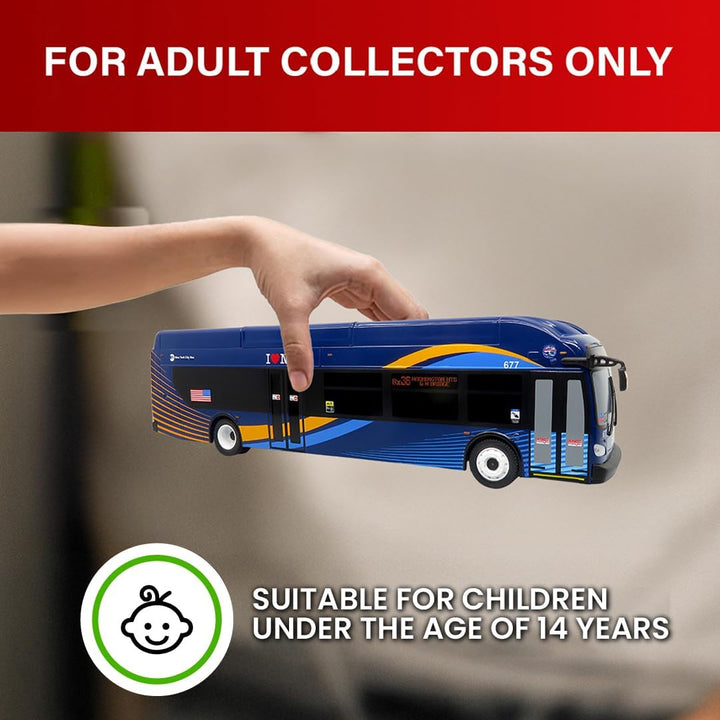 Iconic Replicas Banco de autobuses de tránsito NFI