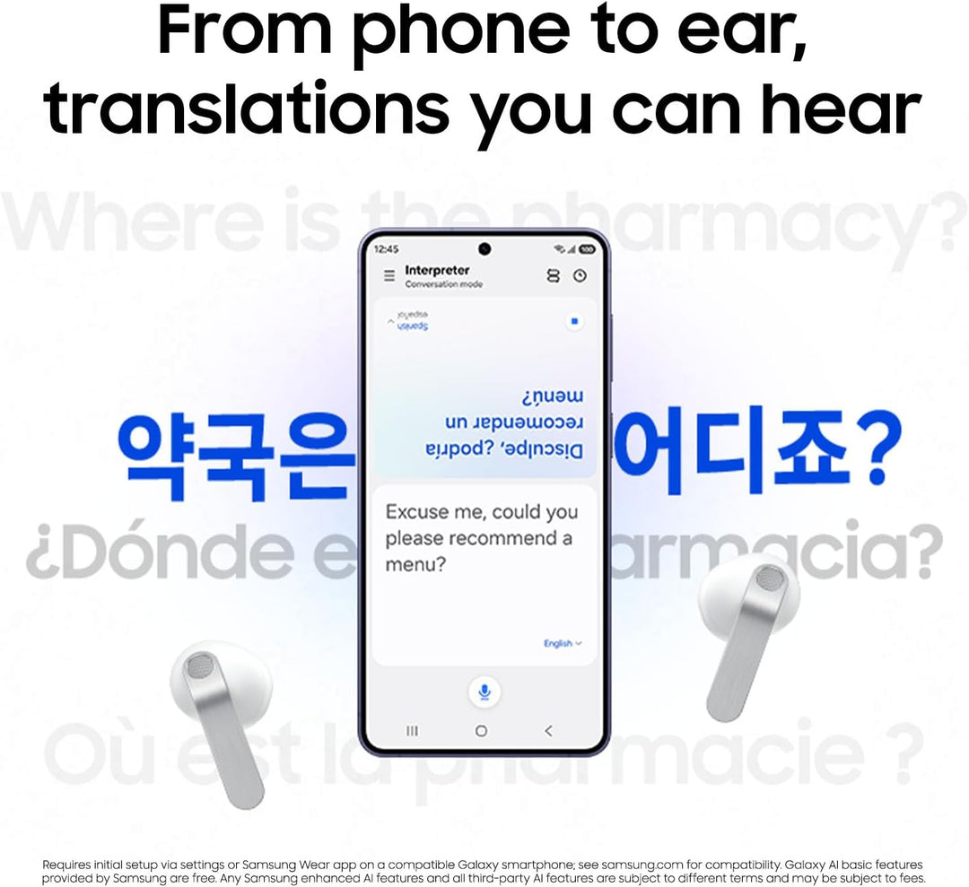Samsung Galaxy Buds 4 (2026) AI True Auriculares Bluetooth inalámbr...