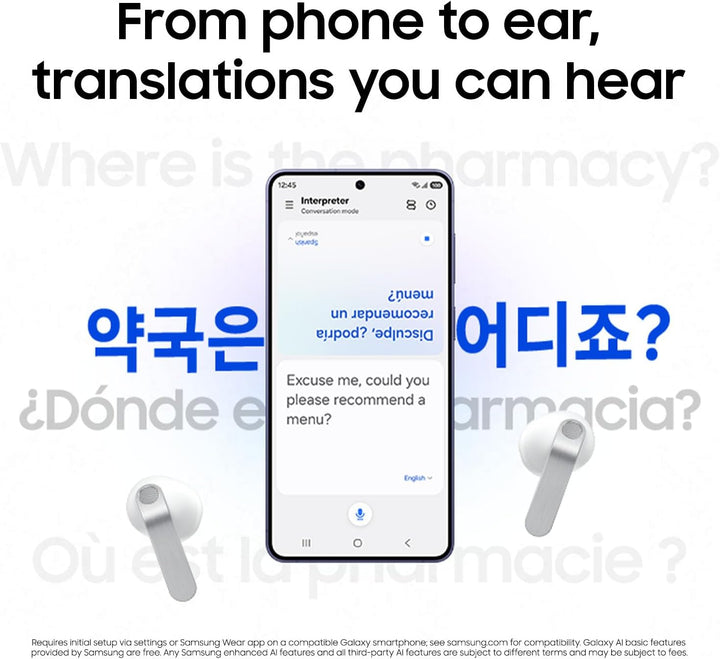 Samsung Galaxy Buds 4 (2026) AI True Auriculares Bluetooth inalámbr...