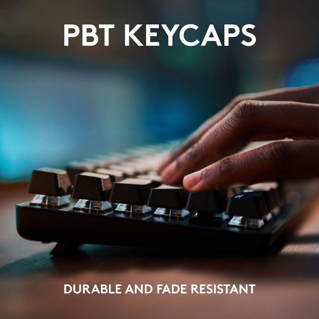 Logitech G 413 TKL SE Teclado mecánico para juegos, teclado retroil...