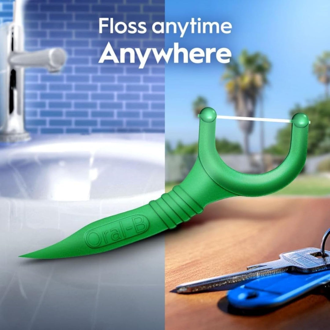 Oral B Glide - Púas de hilo dental, completas con alcance Outlast,...