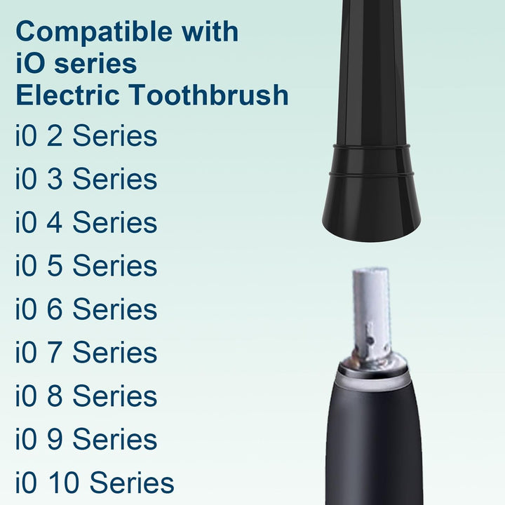 DeBizz IO - Cabezales de repuesto compatibles con Oral B iO 3 4 5 6...