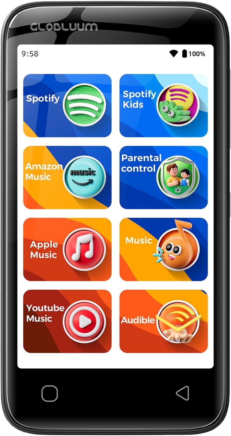 Reproductor de MP3 para niños, controles parentales, 16 GB, compati...