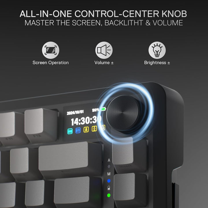 Redragon K724 PRO Teclado inalámbrico para juegos con junta inalámb...