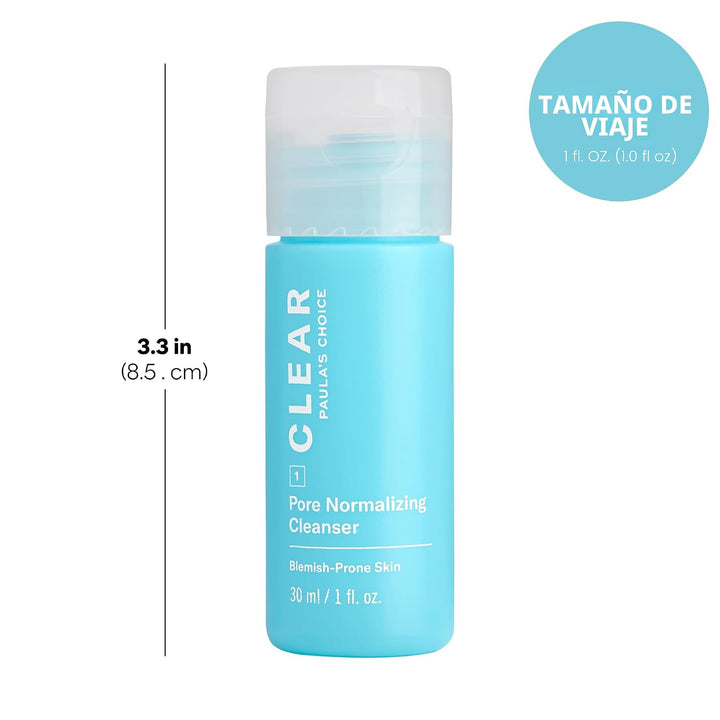 Paula's Choice CLEAR Limpiador facial normalizador de poros, la...