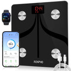 RENPHO Elis 1 Smart Scale, USB-C recargable, 13 métricas de cuerpo, 400