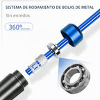 Redify Cuerda de saltar con peso para entrenamiento físico (1 libra), rodamiento de bolas sin enredos, cuerda de saltar de velocidad rápida para boxeo MMA, pérdida de peso, mango de aluminio, longitud