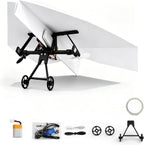 Kit de avión de papel de DIY RC, kit de motor de avión de papel Rc