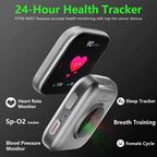 FITVII Rastreador de salud y fitness (respuesta/hacer llamadas), reloj inteligente con frecuencia cardíaca y presión arterial 24/7, seguimiento del sueño, monitor de oxígeno en sangre, más de 120 modos deportivos para mujeres y hombres