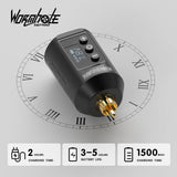 Kit de Tatuaje Inalámbrico Wormhole, Pantalla Digital LED, Modo de...