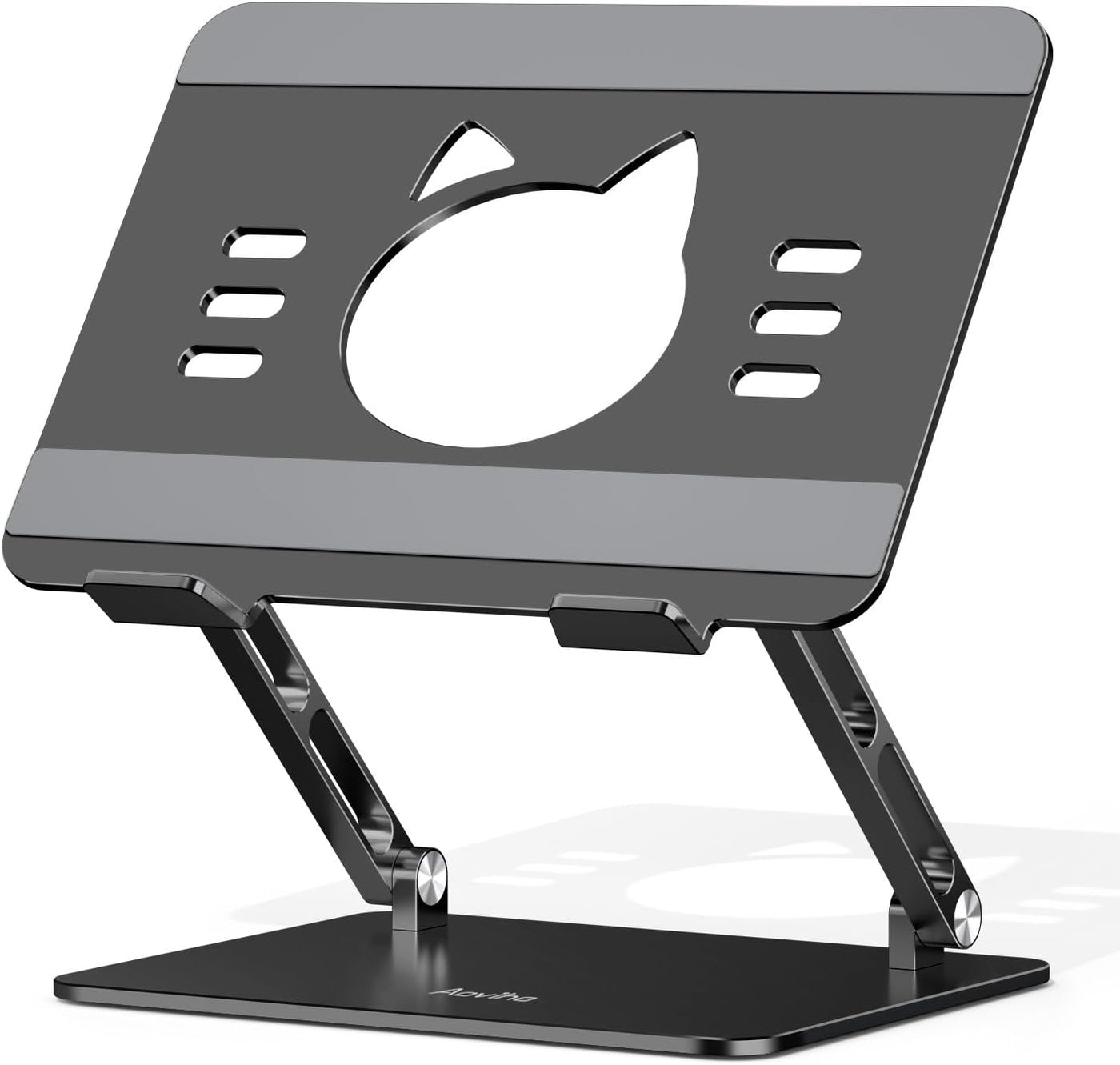 Aoviho Soporte para computadora portátil para escritorio, elevador...