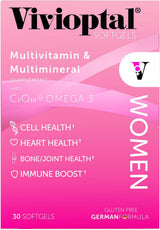 Vivioptal para hombres, 30 cápsulas blandas + Vivioptal Mujeres, 30...