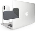 MOFT Soporte magnético para iPhone para laptop, soporte lateral delgado y plegable para monitor de teléfono, soporte de expansión de computadora portátil (gris)
