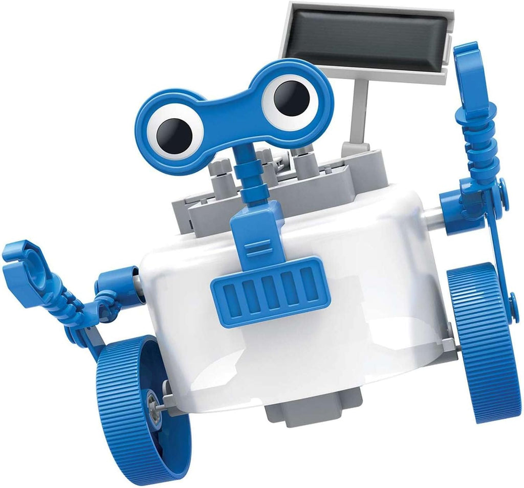 4M Robot Green Science Rover - Kit de construcción STEM híbrido de batería
