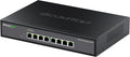Conmutador de 10 Gb, 8 puertos, conmutador administrado por red Ethernet con ventilador ultra silencioso, agregación de enlaces/VLAN/QoS, carcasa metálica, interruptor de red Homelab