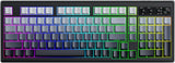FREEWOLF K100 Teclado inalámbrico silencioso cremoso para juegos de...