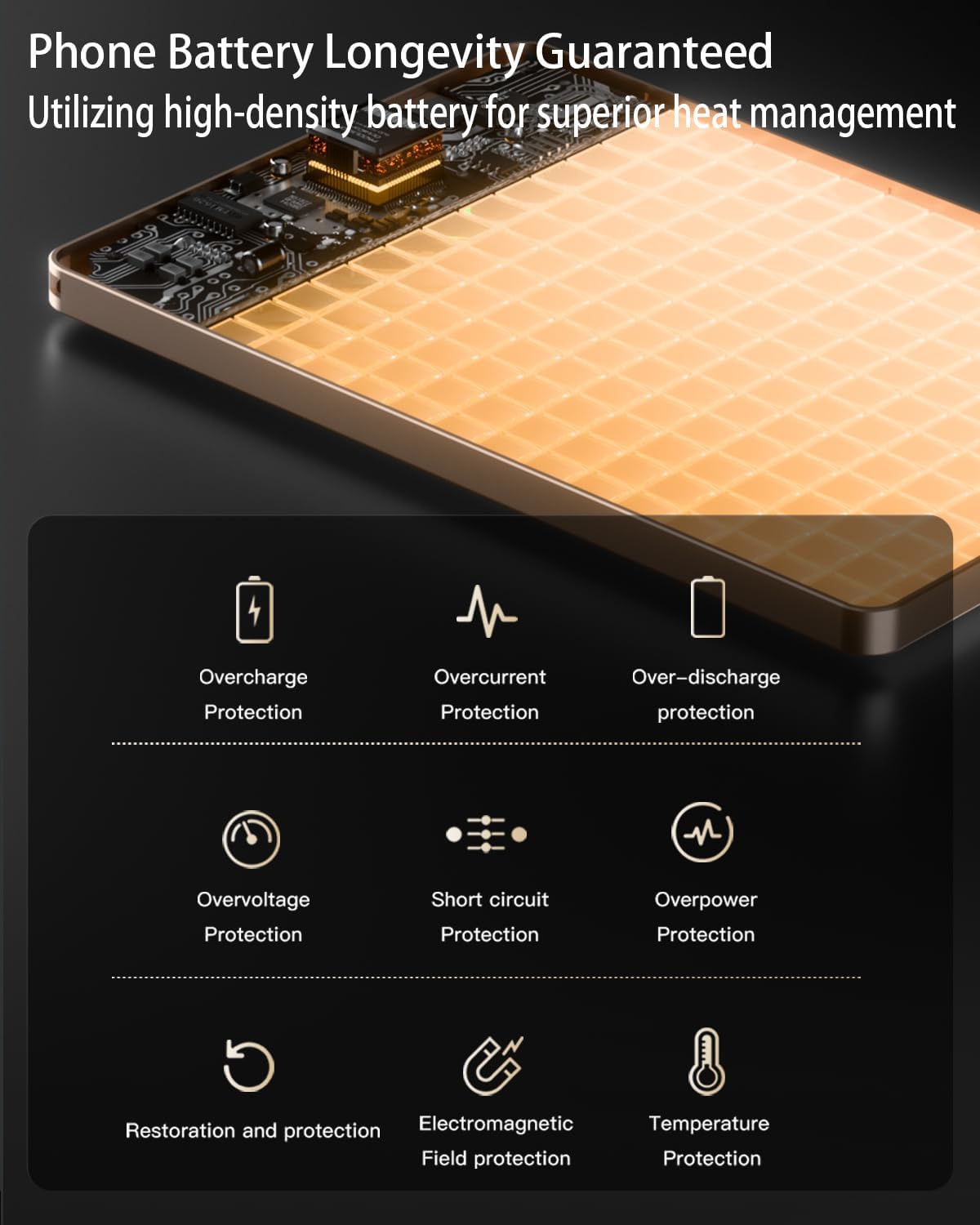 [Paquete de 2] Cargador portátil magnético para iPhone, 0.3 pulgada...